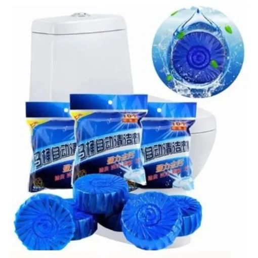 10 Pcs Toilet Cleaner Tablets Powerful WC Cleaning Fresh Fragrance Easy To Use ashostore