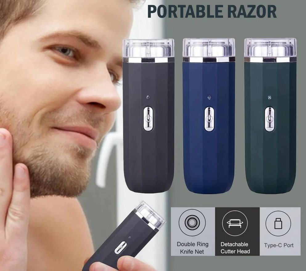 6D Razor BXL 822 Portable Mini Beard Shaver ashostore