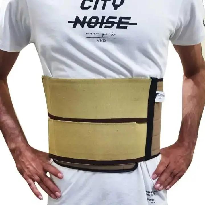ADJUSTABLE 2 PANEL ABDOMINAL BINDER and lower Back support Belt ashostore