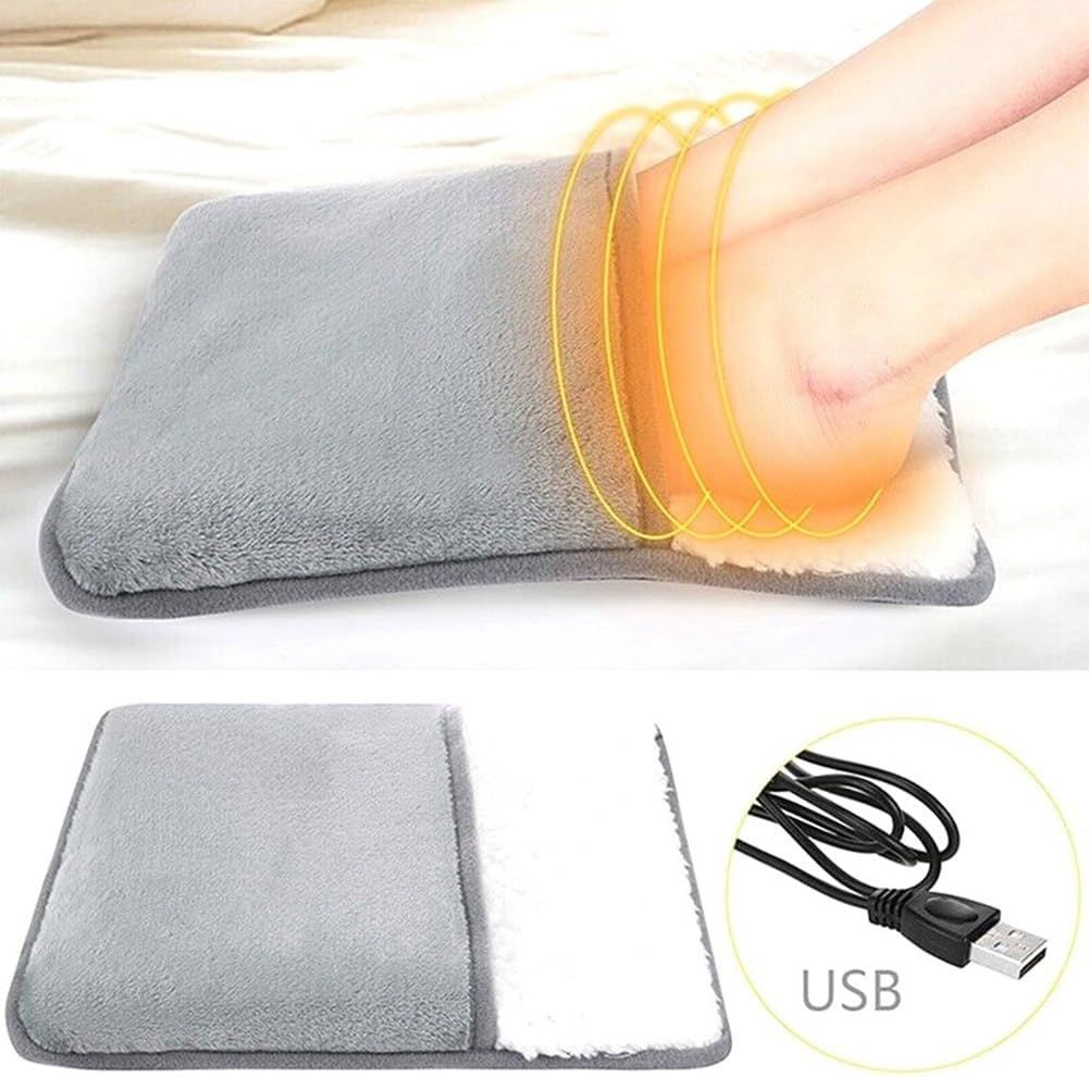 Electric Foot Warmer with USB Charging Washable Foot Warmer Heater ashostore