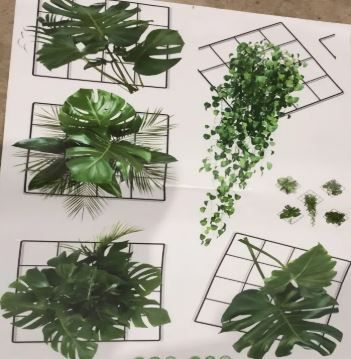 Grass Wallpaper Sheet 3D Artificial Plant Wall Art Water Proof Stickers ashostore