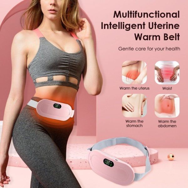 Period Cramps Heating And Vibrating Digital Period Pad Women’s Care Pain Relief. ashostore