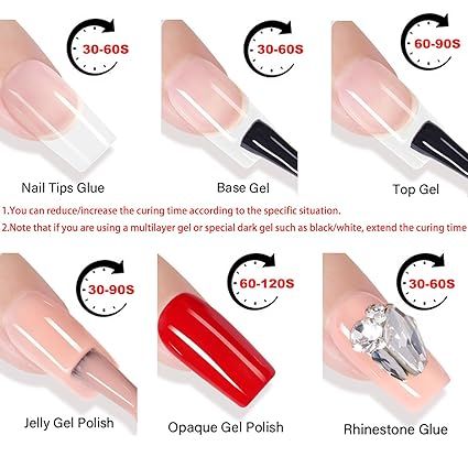Mini UV LED Nail Lamp Portable Gel Curing Lamp with a Pocket-Size Mini Nail Dryer ashostore