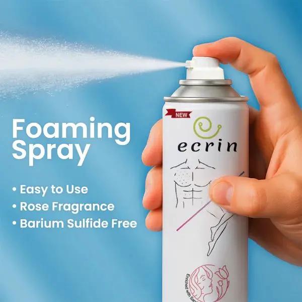 New Original Ecrin Hair Removal Foaming Spray Advance Formula with Refreshing Fragrance 200ml ashostore