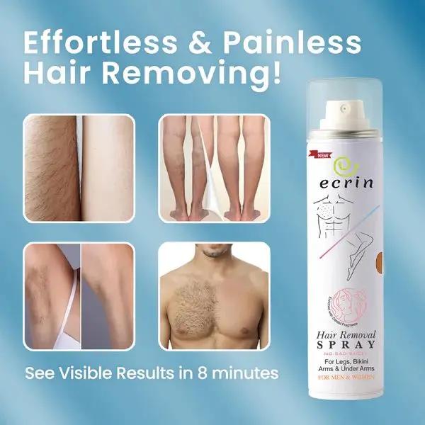 New Original Ecrin Hair Removal Foaming Spray Advance Formula with Refreshing Fragrance 200ml ashostore