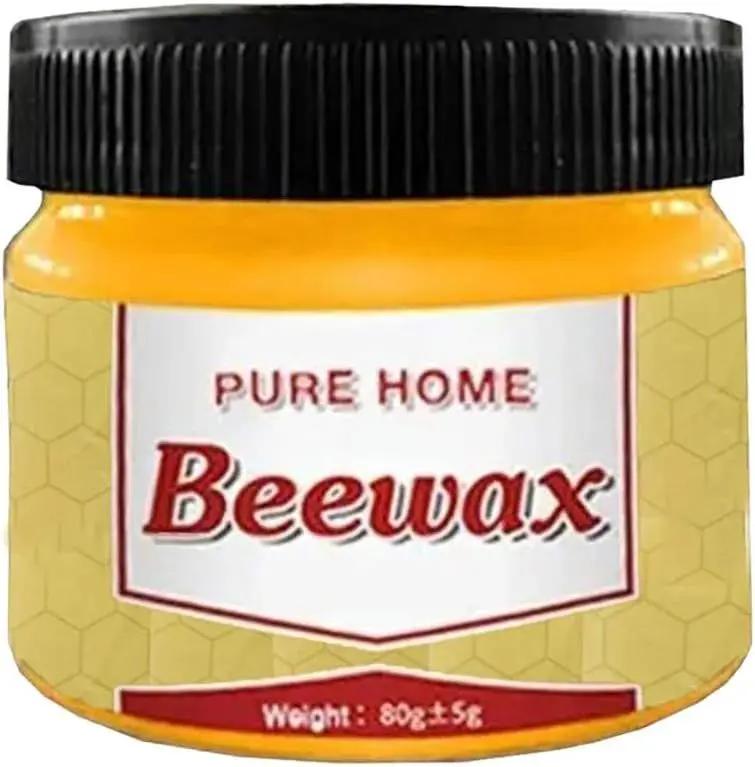Pure Home Beewax Beeswax Polish Furniture Care Beeswax Home Cleaning 60ml(Multicolor) ashostore