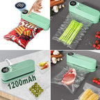 3 In 1 Cordless Handheld Mini Vacuum Sealer ashostore