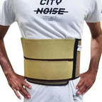 ADJUSTABLE 2 PANEL ABDOMINAL BINDER and lower Back support Belt ashostore