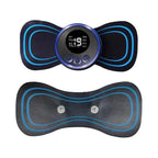 EMS Mini Electric Neck Back Body Massager Cervical Electric Neck Back Massager Muscle Therapy Pressure Pain ashostore