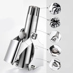 Manual Nose Hair Trimmer Mini Portable Stainless Steel ashostore