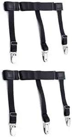 Men Shirt Stays for Shirt Tucker Shirt holder for Tucking Garter and holder Securing Shirt Position for Men ashostore
