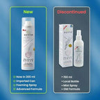 New Original Ecrin Hair Removal Foaming Spray Advance Formula with Refreshing Fragrance 200ml ashostore