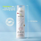 New Original Ecrin Hair Removal Foaming Spray Advance Formula with Refreshing Fragrance 200ml ashostore