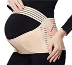 Women Pregnancy Support Belt Pregnancy Belt Support Brace Abdominal Binder Waist Support Black ashostore